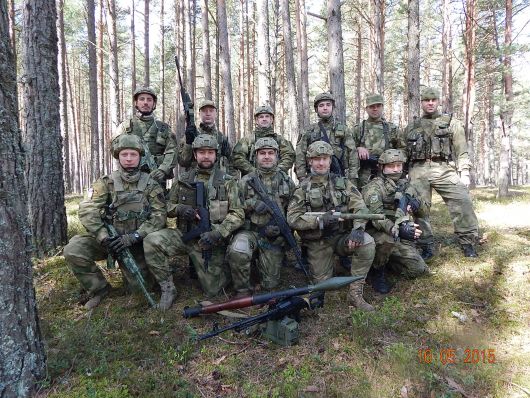 Стандартный внешний вид бойца блока